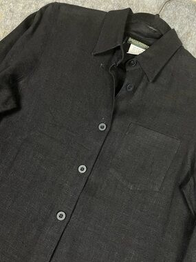 Harve Benard Linen Button Up Stylish Lagenlook Business Casual Tunic/Jacket Sz 6
